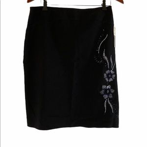 Black Skirt with accents